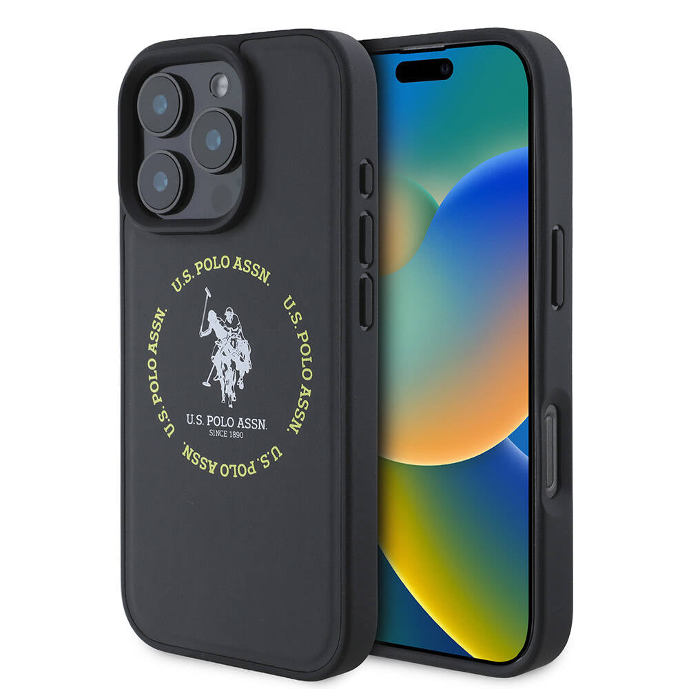U.S. Polo Assn. iPhone 16 Pro Kılıf Orjinal Lisanslı Magsafe Şarj Özellikli Circle ve Double Horse Logolu Deri Telefon Kılıfı-1 U.S. Polo Assn. iPhone 16 Pro Kılıf Orjinal Lisanslı Magsafe Şarj Özellikli Circle ve Double Horse Logolu Deri Telefon Kılıfı-1